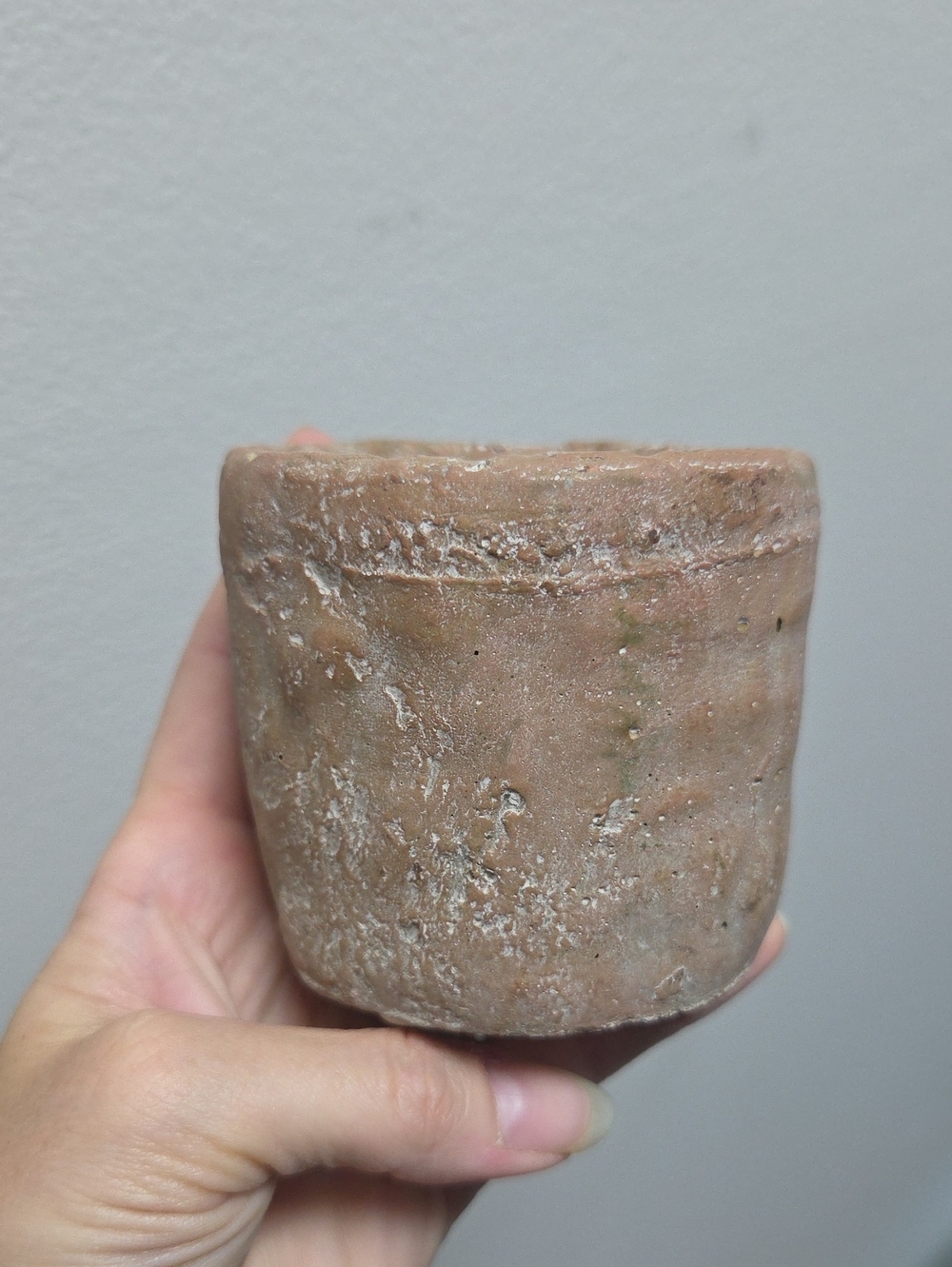 Rustic Terracotta Small Planter - Brown